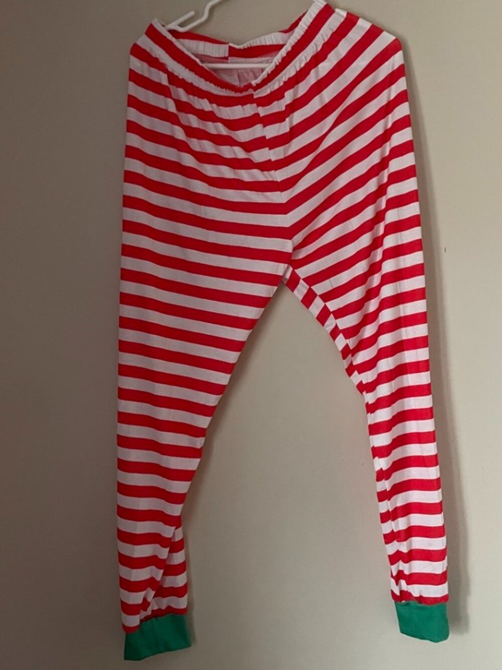 Christmas Elf Striped Leggings